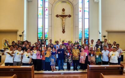 Kunjungi Gereja, Alumni LKLB Rasakan Persahabatan dan Perubahan “Mindset”