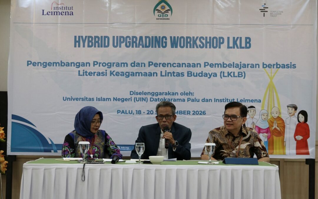 UIN Datokarama Palu dan Institut Leimena Perkuat Kompetensi Guru sebagai Teladan Toleransi